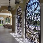 Art Nouveau Garden Screens