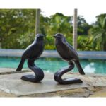 Azulejo Bird Sculpture