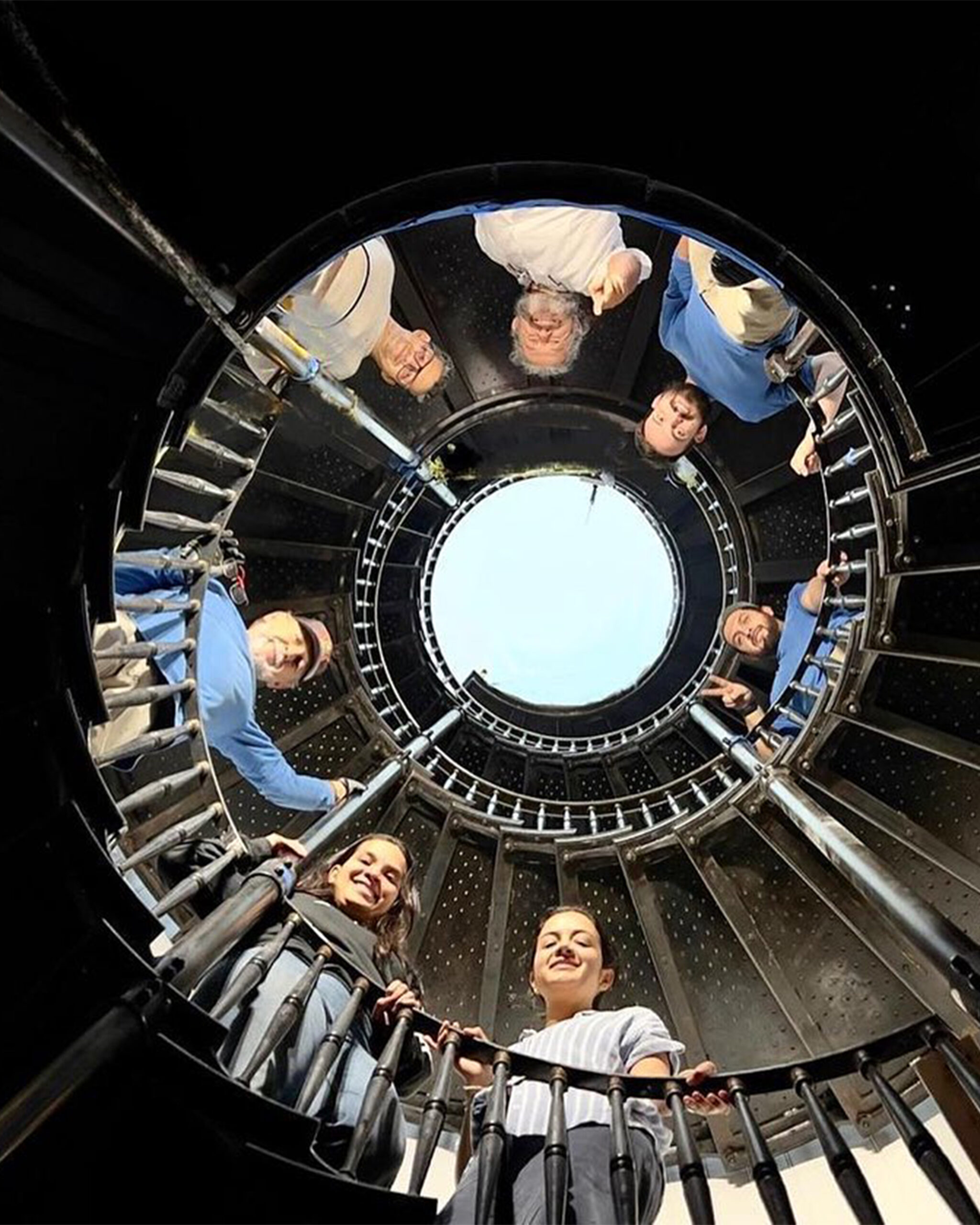 Team photo after installation